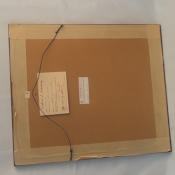 Connie King Just Like Mommy Signed Lithograph Matted and Framed - Picture 6 of 9